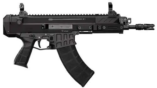 CZ BREN 2 MS PISTOL 7.62X39 PISTOL 9" BLACK FLIP UP SIGHTS 2-30RD MAGS